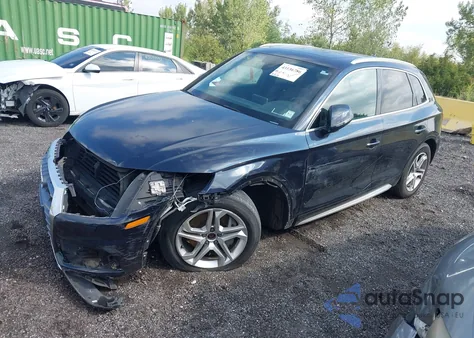 2018 Audi Q5 2.0T Premium/2.0T Tech Premium from USA, damaged, VIN WA1BNAFY0J2190752